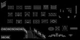 Furniture 2D CAD collection - CAD Design | Download CAD Drawings | AutoCAD Blocks | AutoCAD Symbols | CAD Drawings | Architecture Details│Landscape Details | See more about AutoCAD, Cad Drawing and Architecture Details