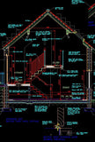 House Section - CAD Design | Download CAD Drawings | AutoCAD Blocks | AutoCAD Symbols | CAD Drawings | Architecture Details│Landscape Details | See more about AutoCAD, Cad Drawing and Architecture Details