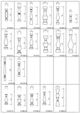 Ornamental Parts of Buildings 1 - CAD Design | Download CAD Drawings | AutoCAD Blocks | AutoCAD Symbols | CAD Drawings | Architecture Details│Landscape Details | See more about AutoCAD, Cad Drawing and Architecture Details