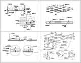 Ceiling Details V1 - CAD Design | Download CAD Drawings | AutoCAD Blocks | AutoCAD Symbols | CAD Drawings | Architecture Details│Landscape Details | See more about AutoCAD, Cad Drawing and Architecture Details