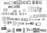 All Architectural decorative blocks V.12 - CAD Design | Download CAD Drawings | AutoCAD Blocks | AutoCAD Symbols | CAD Drawings | Architecture Details│Landscape Details | See more about AutoCAD, Cad Drawing and Architecture Details