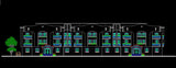 Building Elevation 4 - CAD Design | Download CAD Drawings | AutoCAD Blocks | AutoCAD Symbols | CAD Drawings | Architecture Details│Landscape Details | See more about AutoCAD, Cad Drawing and Architecture Details
