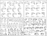 Over 1200+ Decorative Elements,Crown molding,Chair-rail,Door Trim,Skirting Board,Corner Post,Plain Molding - CAD Design | Download CAD Drawings | AutoCAD Blocks | AutoCAD Symbols | CAD Drawings | Architecture Details│Landscape Details | See more about AutoCAD, Cad Drawing and Architecture Details