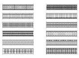 Free  Wrought  Iron 3 - CAD Design | Download CAD Drawings | AutoCAD Blocks | AutoCAD Symbols | CAD Drawings | Architecture Details│Landscape Details | See more about AutoCAD, Cad Drawing and Architecture Details