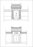 Chinese Architecture Drawings - CAD Design | Download CAD Drawings | AutoCAD Blocks | AutoCAD Symbols | CAD Drawings | Architecture Details│Landscape Details | See more about AutoCAD, Cad Drawing and Architecture Details