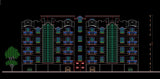 Building Elevation 3 - CAD Design | Download CAD Drawings | AutoCAD Blocks | AutoCAD Symbols | CAD Drawings | Architecture Details│Landscape Details | See more about AutoCAD, Cad Drawing and Architecture Details