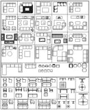 All Interior Design Blocks 4 - CAD Design | Download CAD Drawings | AutoCAD Blocks | AutoCAD Symbols | CAD Drawings | Architecture Details│Landscape Details | See more about AutoCAD, Cad Drawing and Architecture Details