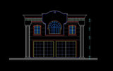 Building Elevation 6 - CAD Design | Download CAD Drawings | AutoCAD Blocks | AutoCAD Symbols | CAD Drawings | Architecture Details│Landscape Details | See more about AutoCAD, Cad Drawing and Architecture Details