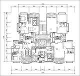 Residential layout plans - CAD Design | Download CAD Drawings | AutoCAD Blocks | AutoCAD Symbols | CAD Drawings | Architecture Details│Landscape Details | See more about AutoCAD, Cad Drawing and Architecture Details