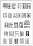 Ornamental Door & Window Bundle - CAD Design | Download CAD Drawings | AutoCAD Blocks | AutoCAD Symbols | CAD Drawings | Architecture Details│Landscape Details | See more about AutoCAD, Cad Drawing and Architecture Details