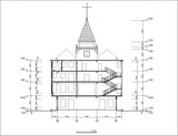 Cathedrals and Church  1 - CAD Design | Download CAD Drawings | AutoCAD Blocks | AutoCAD Symbols | CAD Drawings | Architecture Details│Landscape Details | See more about AutoCAD, Cad Drawing and Architecture Details