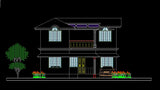 Building Elevation 11 - CAD Design | Download CAD Drawings | AutoCAD Blocks | AutoCAD Symbols | CAD Drawings | Architecture Details│Landscape Details | See more about AutoCAD, Cad Drawing and Architecture Details