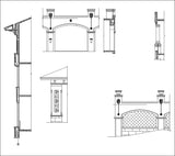 Luxury Home Plans 5 - CAD Design | Download CAD Drawings | AutoCAD Blocks | AutoCAD Symbols | CAD Drawings | Architecture Details│Landscape Details | See more about AutoCAD, Cad Drawing and Architecture Details