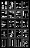 Ornamental Parts of Buildings 7 - CAD Design | Download CAD Drawings | AutoCAD Blocks | AutoCAD Symbols | CAD Drawings | Architecture Details│Landscape Details | See more about AutoCAD, Cad Drawing and Architecture Details