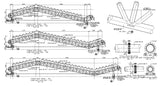 Truss Structure Details V7 - CAD Design | Download CAD Drawings | AutoCAD Blocks | AutoCAD Symbols | CAD Drawings | Architecture Details│Landscape Details | See more about AutoCAD, Cad Drawing and Architecture Details