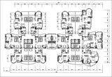 Residential layout plans - CAD Design | Download CAD Drawings | AutoCAD Blocks | AutoCAD Symbols | CAD Drawings | Architecture Details│Landscape Details | See more about AutoCAD, Cad Drawing and Architecture Details