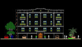 Building Elevation 7 - CAD Design | Download CAD Drawings | AutoCAD Blocks | AutoCAD Symbols | CAD Drawings | Architecture Details│Landscape Details | See more about AutoCAD, Cad Drawing and Architecture Details