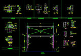 Steel Structure Details 1 - CAD Design | Download CAD Drawings | AutoCAD Blocks | AutoCAD Symbols | CAD Drawings | Architecture Details│Landscape Details | See more about AutoCAD, Cad Drawing and Architecture Details