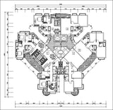 Residential layout plans - CAD Design | Download CAD Drawings | AutoCAD Blocks | AutoCAD Symbols | CAD Drawings | Architecture Details│Landscape Details | See more about AutoCAD, Cad Drawing and Architecture Details