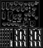 Over 1200+ Decorative Elements,Skirting Board,Corner Post,Neoclassicism Decor,Baroque,Rococo,Door Trim - CAD Design | Download CAD Drawings | AutoCAD Blocks | AutoCAD Symbols | CAD Drawings | Architecture Details│Landscape Details | See more about AutoCAD, Cad Drawing and Architecture Details