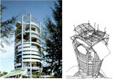 Mesiniaga Tower-Ken Yeang - CAD Design | Download CAD Drawings | AutoCAD Blocks | AutoCAD Symbols | CAD Drawings | Architecture Details│Landscape Details | See more about AutoCAD, Cad Drawing and Architecture Details